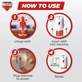 Mortein Mosquito Repellent Insta Vaporizer Refill 45 ml, 4 image