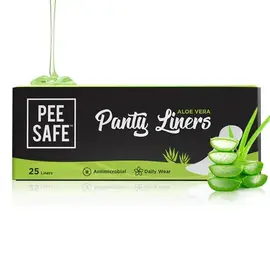 Pee Safe Aloe Vera Panty Liners - Pack of 25