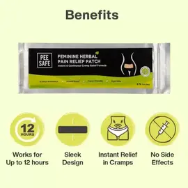 Pee Safe Herbal Pain Relief Patches 1 pc, 2 image