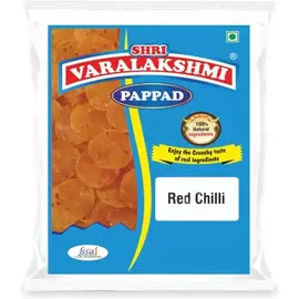 Varalakshmi Red Chilli Pappad 500gm
