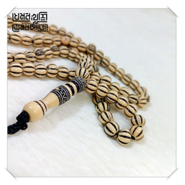 New Long Size High Quality Tasbih - Off White Color - 1 ps, 2 image