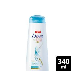 Dove Shampoo Oxygen Moisture 340ml