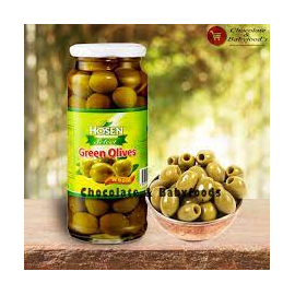 Hosen Green Olives Whole 350gm