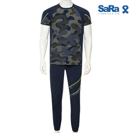 SaRa Men's Sport Swear Set (MSJ11YEAC-Camo), Size: S