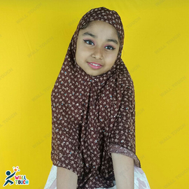 Stylish New Collection Hijab For 2-4/5-9 years Girl Dubai Cherry Fabric, Baby Dress Size: 1 year
