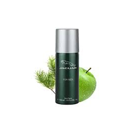 Jaguar Classic Green Deodorant Spray 150ml for Men, 2 image