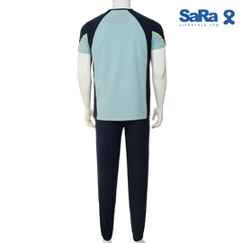 SaRa Men's Sport Swear Set (MSJ11YEAB-Sky blue), Size: M, 3 image