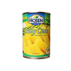 Hosen Baby Corn (Young Corn Cut) - 400gm