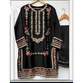 Redymade Samu Silk Emboidery Salwar Kamiz 2pic