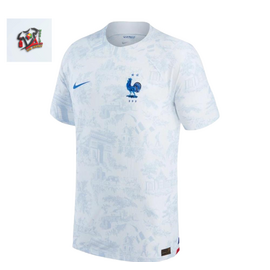 France Away Jersey Original Player Version Edition 22/23 Half, Size: L