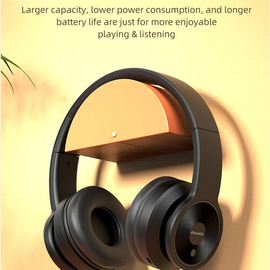 Awei A996BL Wireless Headset With Built-in Microphone Foldable Noise Cancellation, 2 image