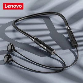Lenovo QE08 Neckband Bluetooth Headphone, 2 image