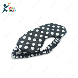 Silk Blindfold Eye Mask For Sleeping at Daylight Or Travelling; Soft & Comfortable with fiber inside 1 PC (Random Color)