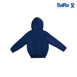 SaRa Boys Jacket (BJK192WEAB-Blue print), Baby Dress Size: 10-11 years, 2 image