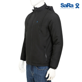 SaRa Mens Jacket (MHJK72WCD-Black), Size: S, 2 image