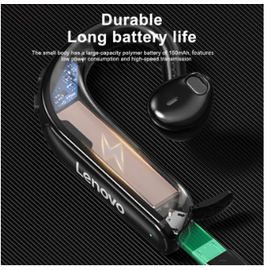 2021 Lenovo TW16 Wireless Bluetooth 5.0 Earphone Earhook Earbud With Microphone Stereo 40 Hours For Driving Meeting, 3 image