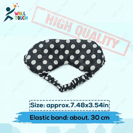 Silk Blindfold Eye Mask For Sleeping at Daylight Or Travelling; Soft & Comfortable with fiber inside 1 PC (Random Color), 4 image
