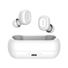 QCY T1C Bluetooth 5.0 Wireless Earphones, Color: White, 2 image