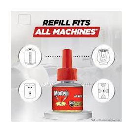 Mortein Mosquito Repellant 45ml Combo Pack Machine+Refill  |100% Dengue Protection, 3 image