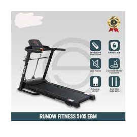 OMA Treadmills for Home 5105EB Matte Black