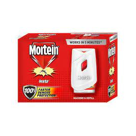 Mortein Mosquito Repellant Machine+Refill Combo Pack 45ml |100% Dengue Protection