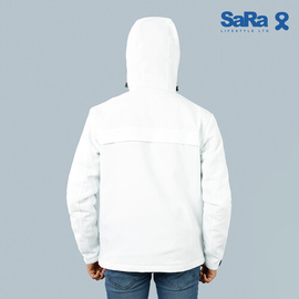SaRa Mens Jacket (MJK22WJC-White), Size: M, 3 image