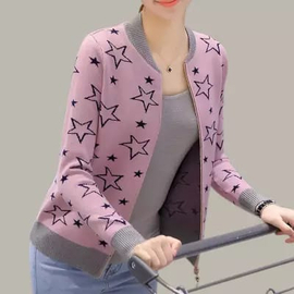 Winter Jacket For Women (Pink)
