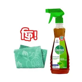Dettol Surface Disinfectant Spray 350 ml With Free Cleaning Wipes