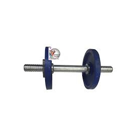 Blue Dumbbell Set - Two Pieces 1.25kg Plate with one 10 inch Stick, 2 image