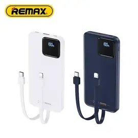 Remax RPP-500 Ultra Slim Mini 10000mAh Powerbank 20W+22.5W PD+QC Fast Charging With Stylish Digital Display
