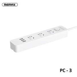 Remax PC-3 New Standard USB Power Strip Safety Protection Gurrented With Extension Cord 1.8M For PC Laptop Mobile