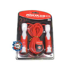 Skipping Rope - Jump Rope - Ninja - NS3226 - Red, 2 image
