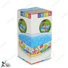 Kids Baby Children Inflatable Swimming Pool Bath Tub Portable Outdoor Summer Water Fun Play Toy (6 Feet / 5 Feet), 2 image