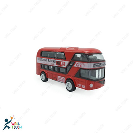 Alloy Die cast Mini METAL BUS Car Model Super Speed Mini Latest Toy Gift For Kids & For Transportation Vehicle Car Lover, 4 image