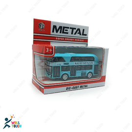 Alloy Die cast Mini METAL BUS Car Model Super Speed Mini Latest Toy Gift For Kids & For Transportation Vehicle Car Lover, 4 image