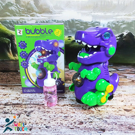 Automatic Bubble Blower Maker, Plastics Portable Dinosaur Bubble Machine Bubble Maker Automatic Bubble Maker for Birthday Gift for Home for Outdoor, 5 image