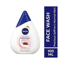 Nivea Milk Delights Face Wash Saffron 100ml