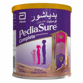 PediaSure Complete Chocolate Nutrition Milk Powder 400gm (1y -10y) UAE