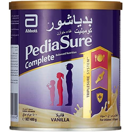 PediaSure Complete Vanilla Nutrition Milk Powder 400gm (1y -10y) UAE