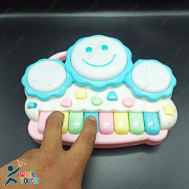 Drum Keyboard Musical Piano With Colorful Night Light K-ids Piano Music Sounding Keyboard Piano Baby Playing Type Musical Instruments Early Educational Toys For Children, 4 image
