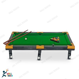 Mini Snooker-Billiards-Pool Table Game Billiard Table Set Children'S Play Sports Toy With Balls, Cue, Chalk, Billiard Table