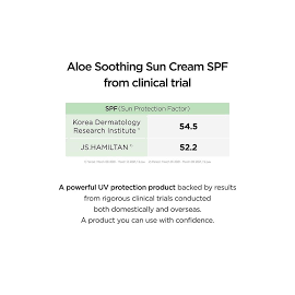 Aloe Soothing Sun Cream SPF50+ PA+++, 4 image
