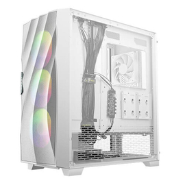 Antec DF700 FLUX White Mid Tower ATX Gaming Case, 3 image