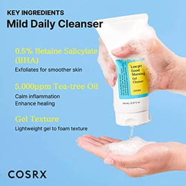 COSRX Low pH Good Morning Gel Cleanser 150ml, 5 image