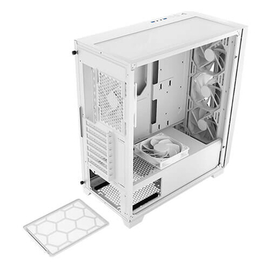Antec DF800 FLUX White Mid-Tower Gaming Case, 5 image