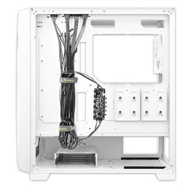 Antec DF700 FLUX White Mid Tower ATX Gaming Case, 4 image