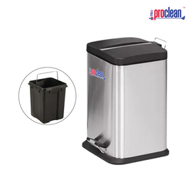 Stainless Steel Trash Can With Inner PP (20L)