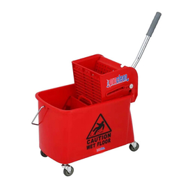 Single Mop Wringer Trolley 20L