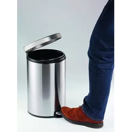 Stainless Steel Trash Can With Inner PP (20L), 2 image