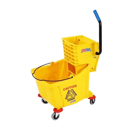 Single Mop Wringer Trolley 24L, 2 image